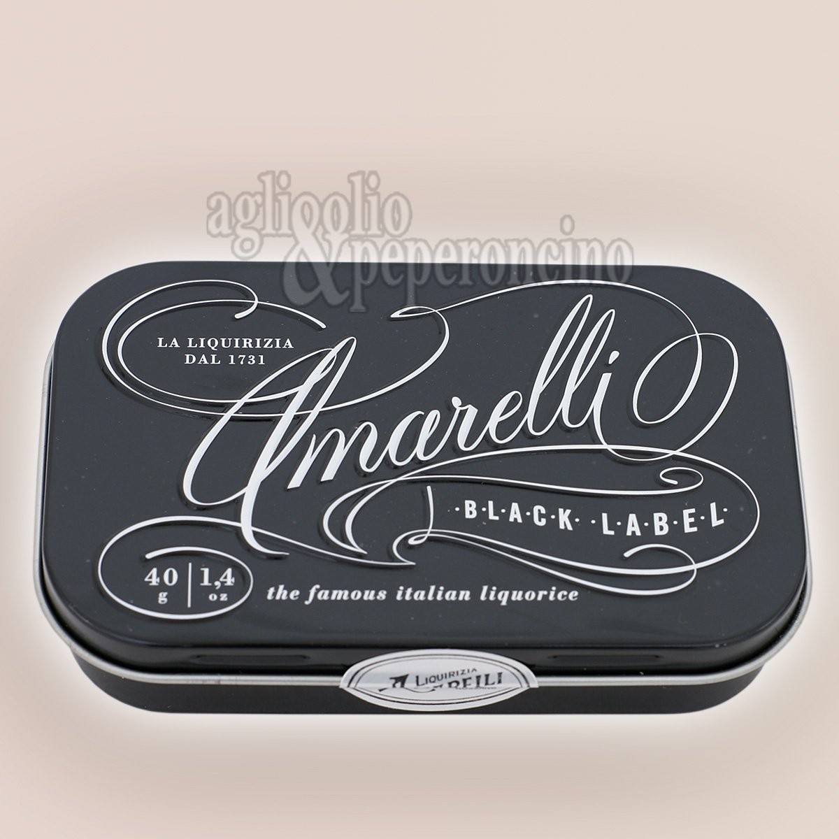 Amarelli Black Label - Liquirizia di altissima qualità da radici selezionate - Senza glutine